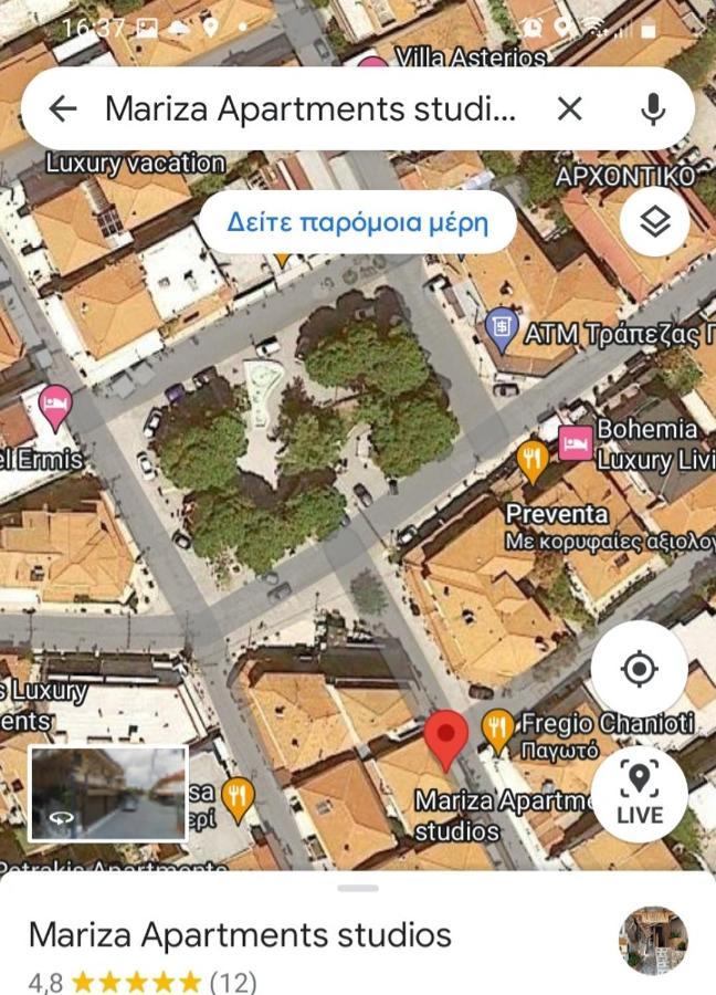 חניוטי Mariza Apartments -Studios מראה חיצוני תמונה
